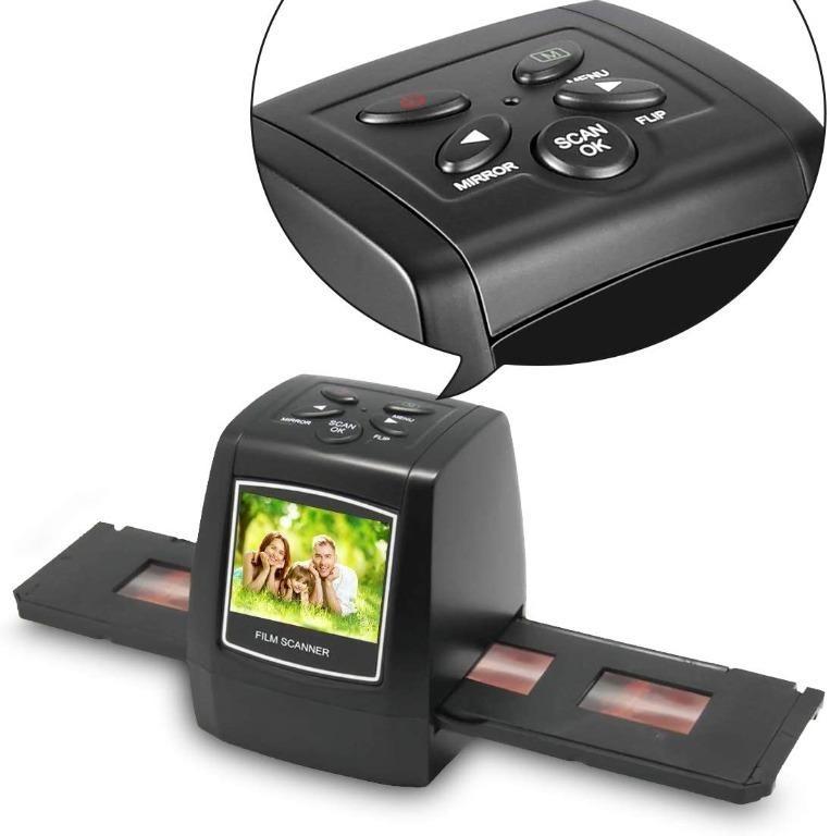CLEARANCE) Slide Scanner Convert 35mm Negative Film Slide to Digital JPEG  Save into SD Card with LCD Display No Computer/Software Required.,  Photography, Photography Accessories, Other Photography Accessories on  Carousell