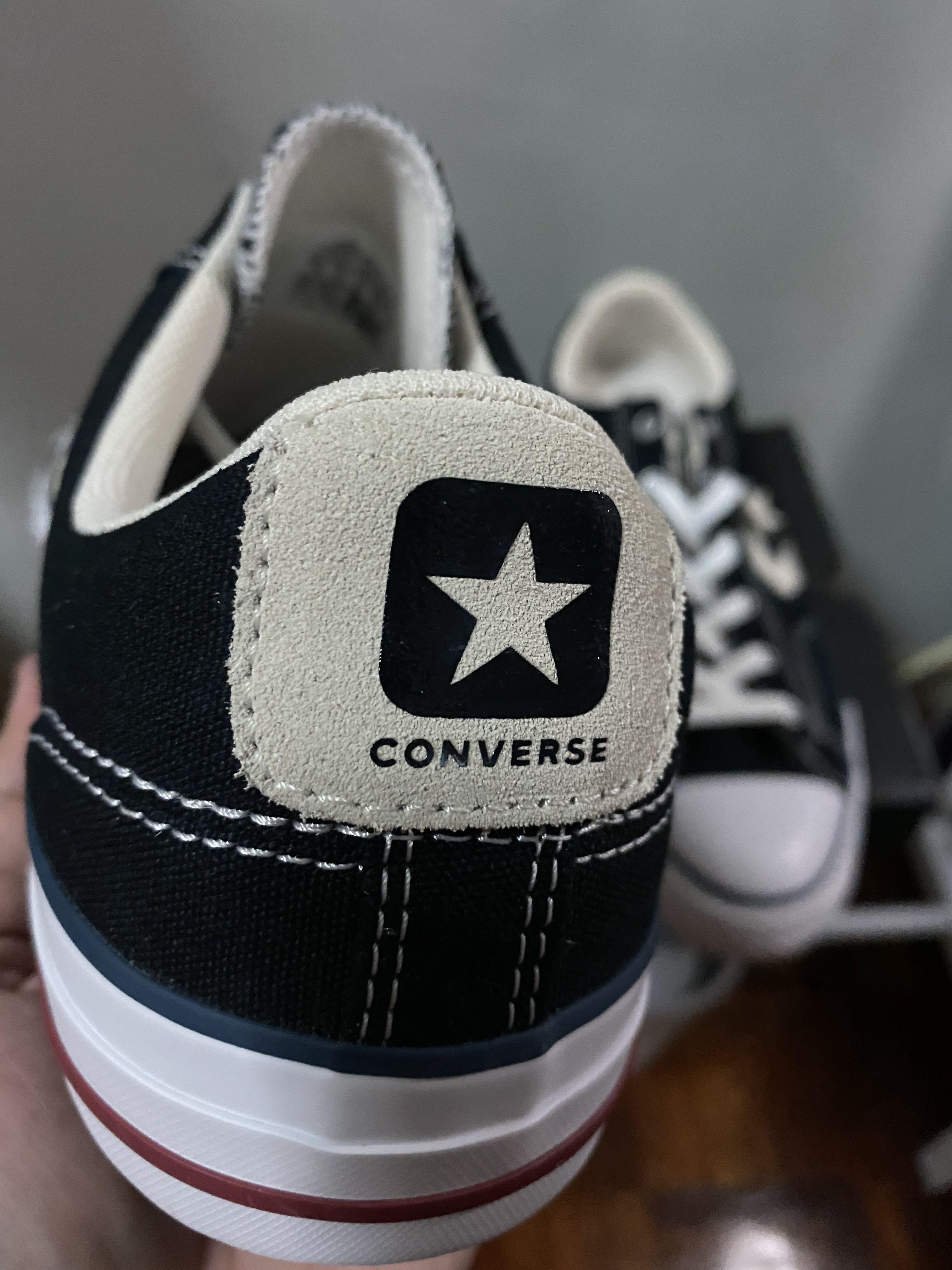 bandera Periodo perioperatorio toma una foto Converse STAR PLAYER OX (Black/Milk), Men's Fashion, Footwear, Sneakers on  Carousell