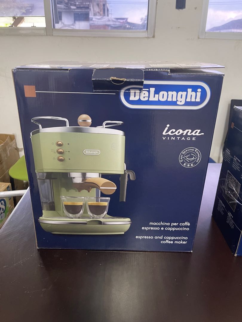 Delonghi Icona Vintage Espresso machine, Kitchen & Appliances di Carousell