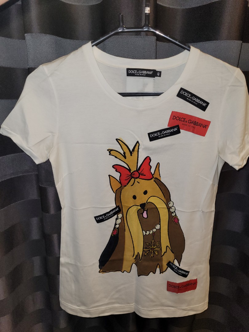 T shirt dolce e gabbana 2018 sale