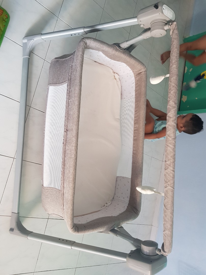 Electric Baby Cot, Babies & Kids, Infant Playtime on Carousell