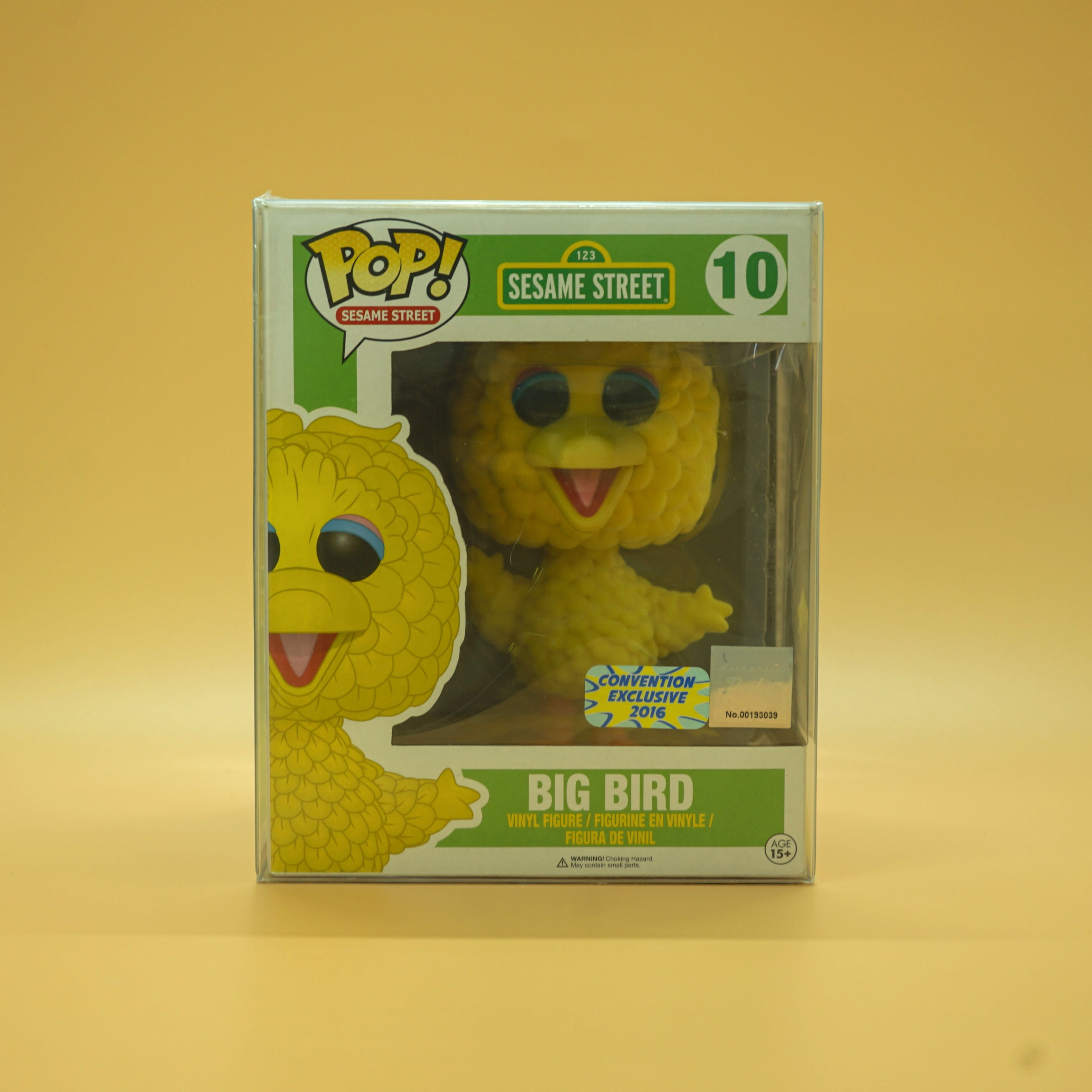 Funko Big Bird ( Flocked ), Toys & Games, Action Figures & Collectibles