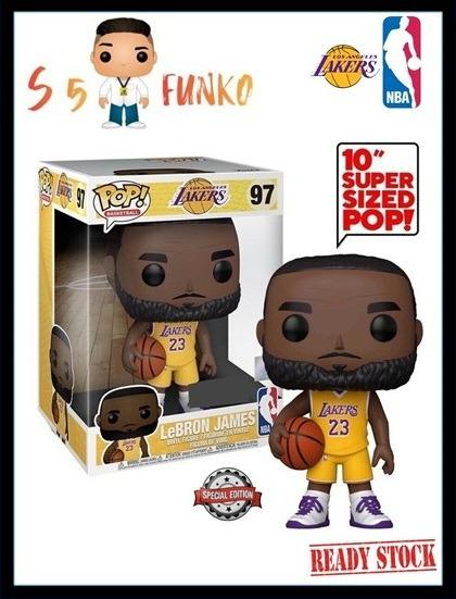 Funko POP! NBA: Lakers - 10 LeBron James (Purple Jersey