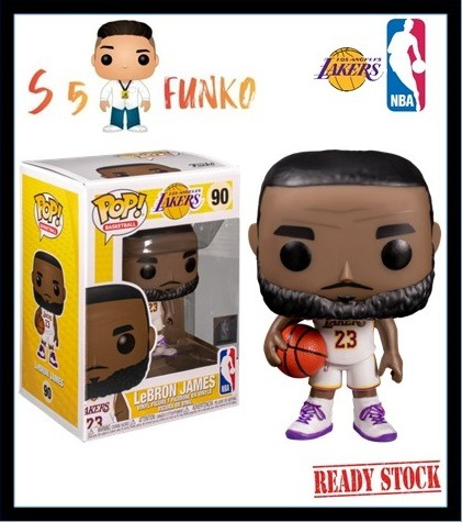 Lebron james discount funko pop lakers