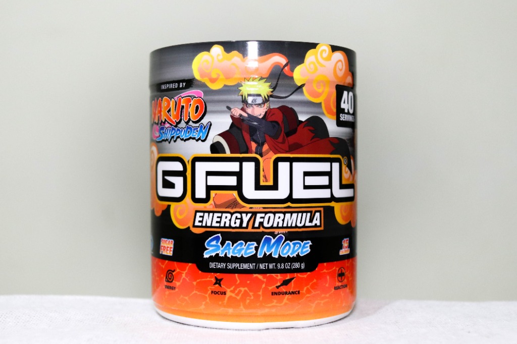 G Fuel Energy Formula NARUTO SAGE MODE Gfuel 40 servings (280g), Food