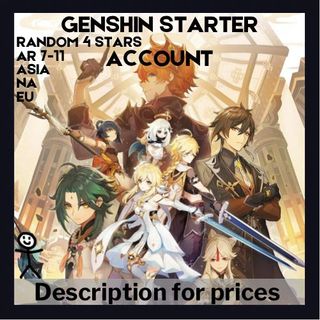 Genshin impact account Collection item 2