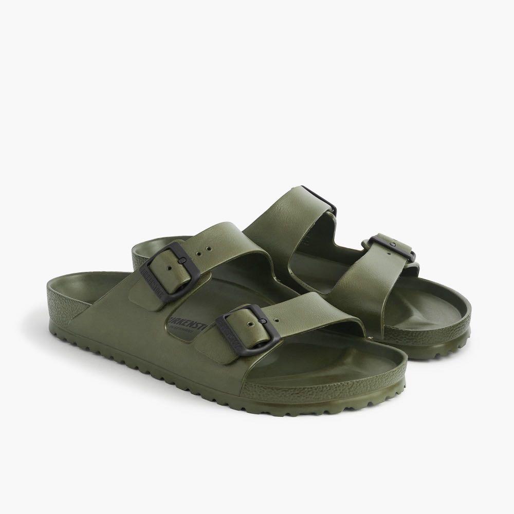 Olive green birkenstock sandals shop