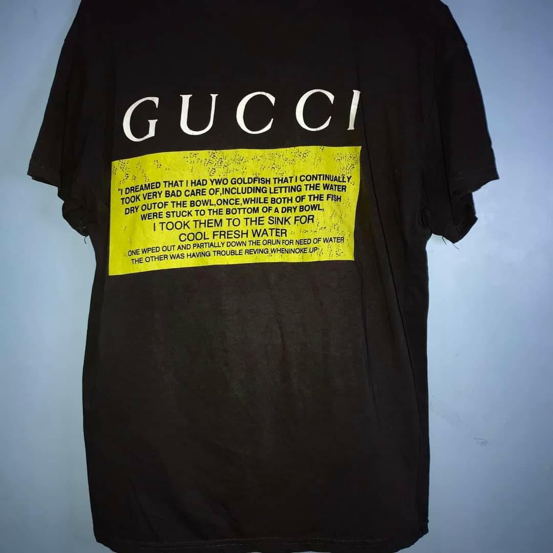 Gucci black cat blind for love shirt 