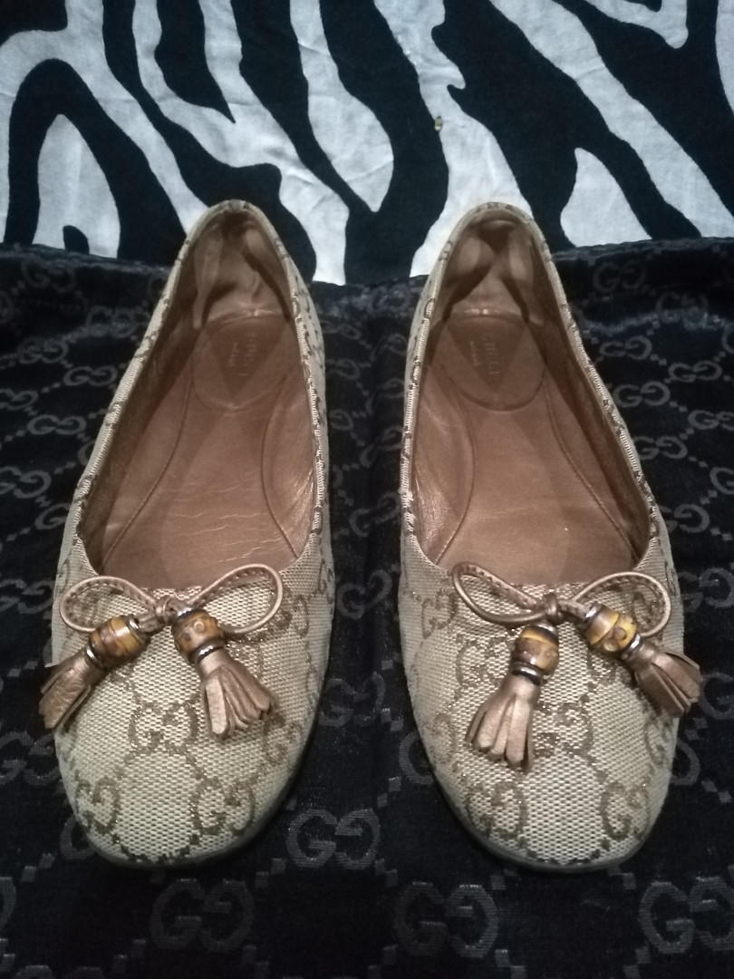 Gucci doll shoes, Women's Fashion, Footwear, Flats & Sandals on Carousell