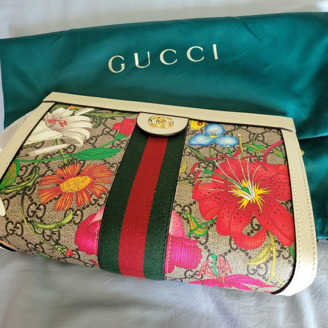 Gucci flower bag best sale