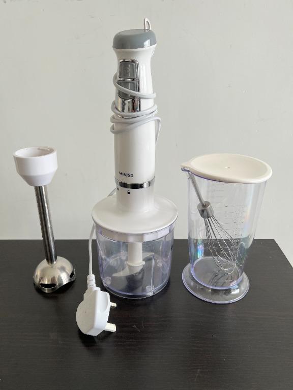 Hand blender set miniso, 家庭電器, 廚房電器, 打蛋器及廚師機 Carousell