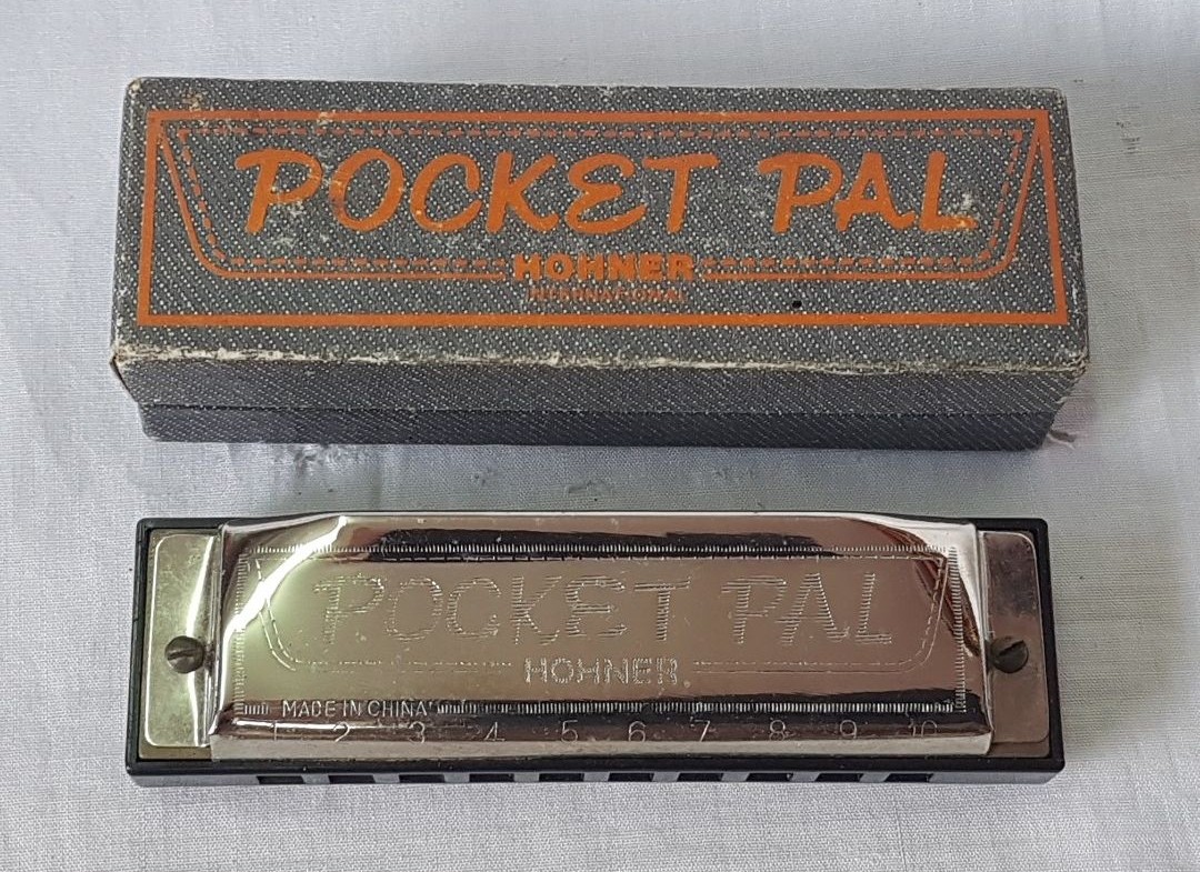 Vintage hohner pocket sales pal harmonica