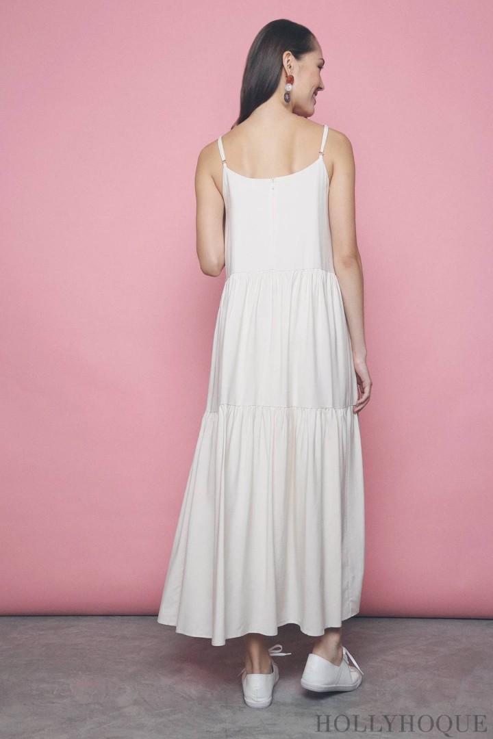 the amari maxi dress in cream Solace London, The Amari Maxi Dress in Cream Wedding Dress Save 53%