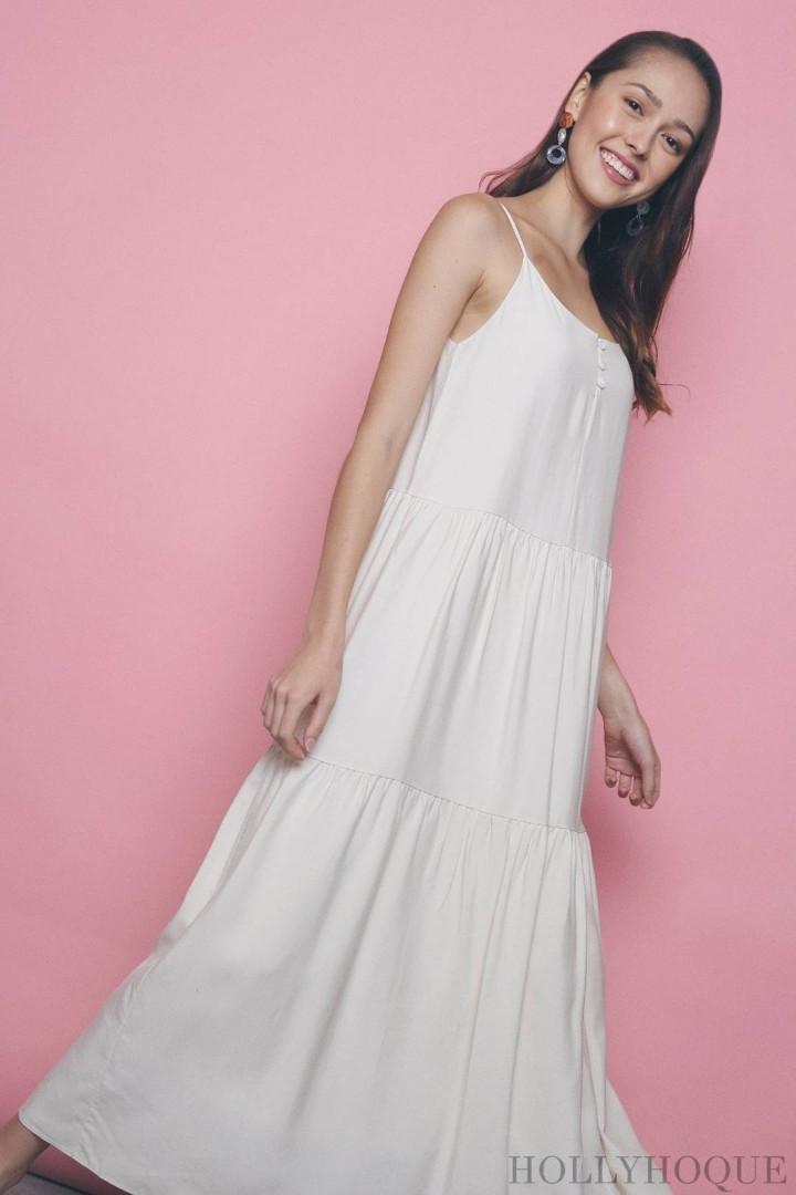 the amari maxi dress in cream Solace London, The Amari Maxi Dress in Cream Wedding Dress Save 53%