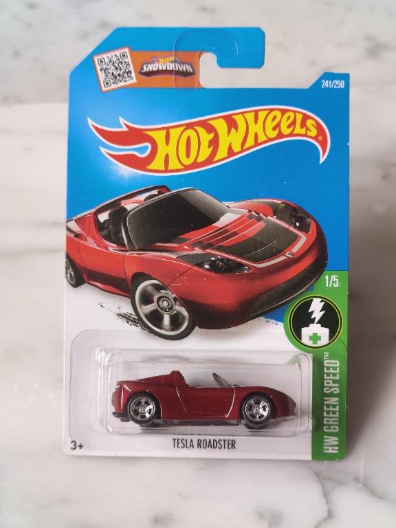 Hot Wheels Tesla Roadster Super Treasure Hunt Hobbies Toys