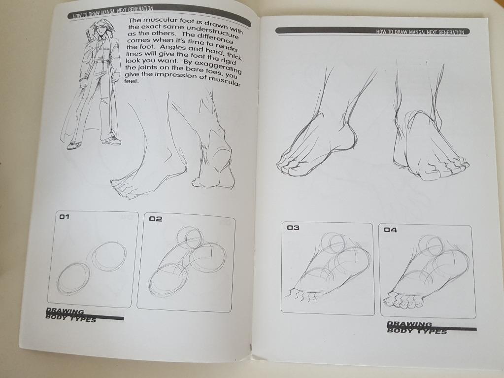 How To Draw Manga The Next Generation Book Set, Hobbies & Toys, Books ...