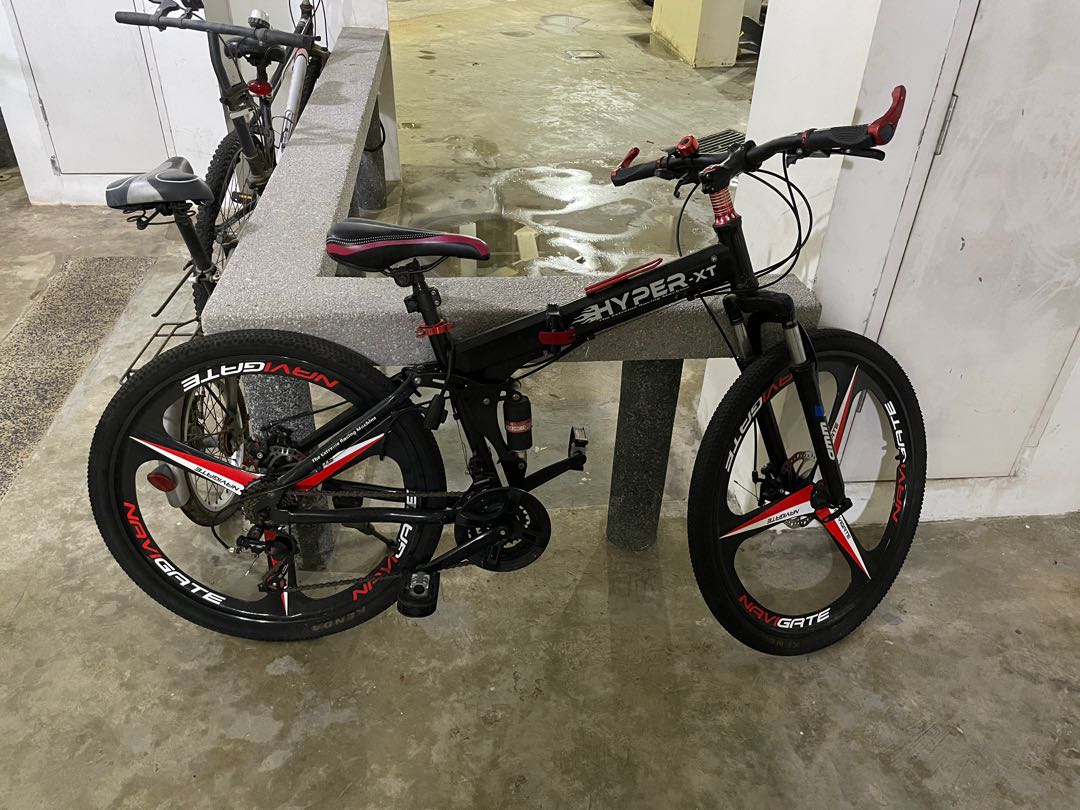 Hyper xt foldable bike store