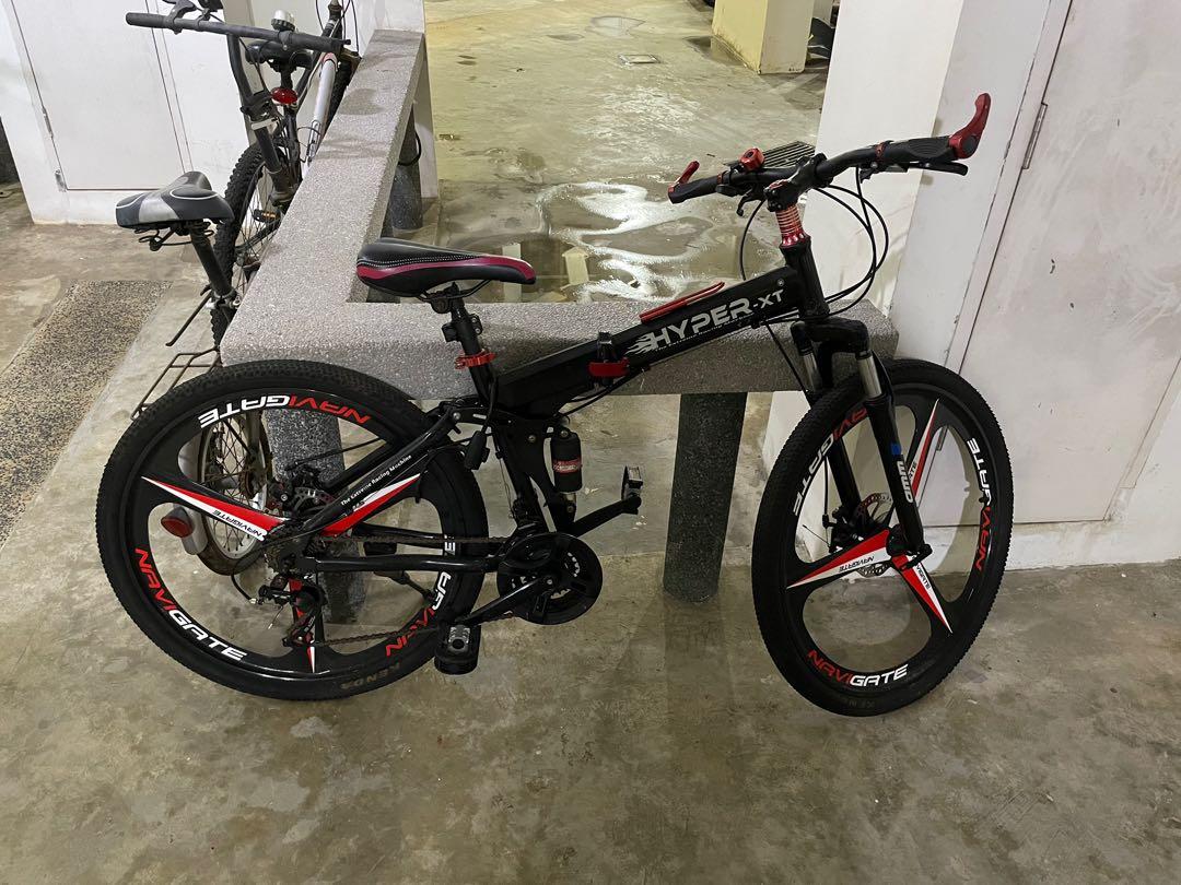 HYPER XT 26inch FOLDING MOUNTAIN BIKE