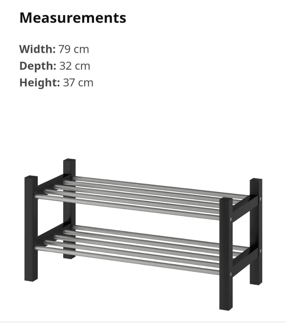 IKEA shoe rack, Furniture & Home Living, Furniture, Shelves,