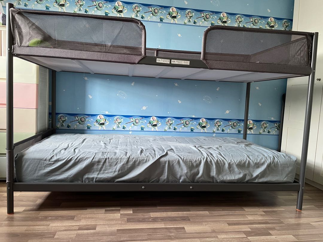 Ikea Tuffing Bunk Bed Frame, Furniture & Home Living, Furniture, Bed