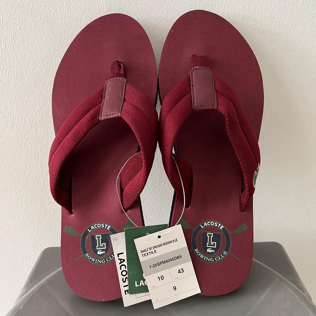 Lacoste randle flip flops deals