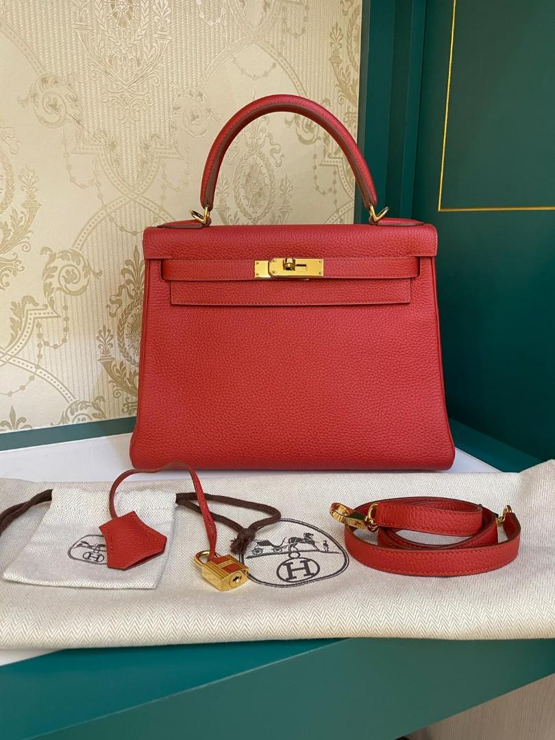 Hermes kelly 28 best sale red