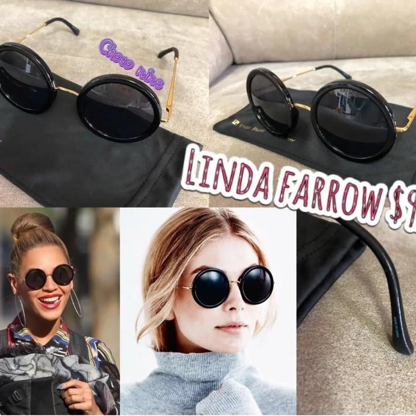 全新Linda Farrow 太陽眼鏡, 女裝, 手錶及配件, 眼鏡- Carousell