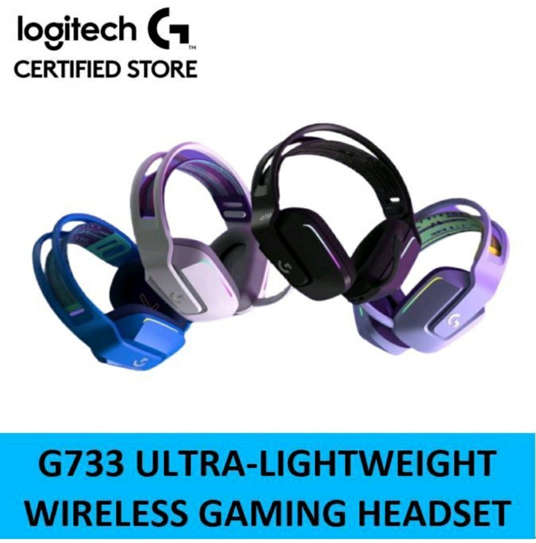 G733 Ultra-Lightweight, Wireless Gaming Headset