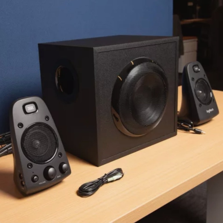 Logitech Z200 speaker, 音響器材, Soundbar、揚聲器、藍牙喇叭、耳擴- Carousell