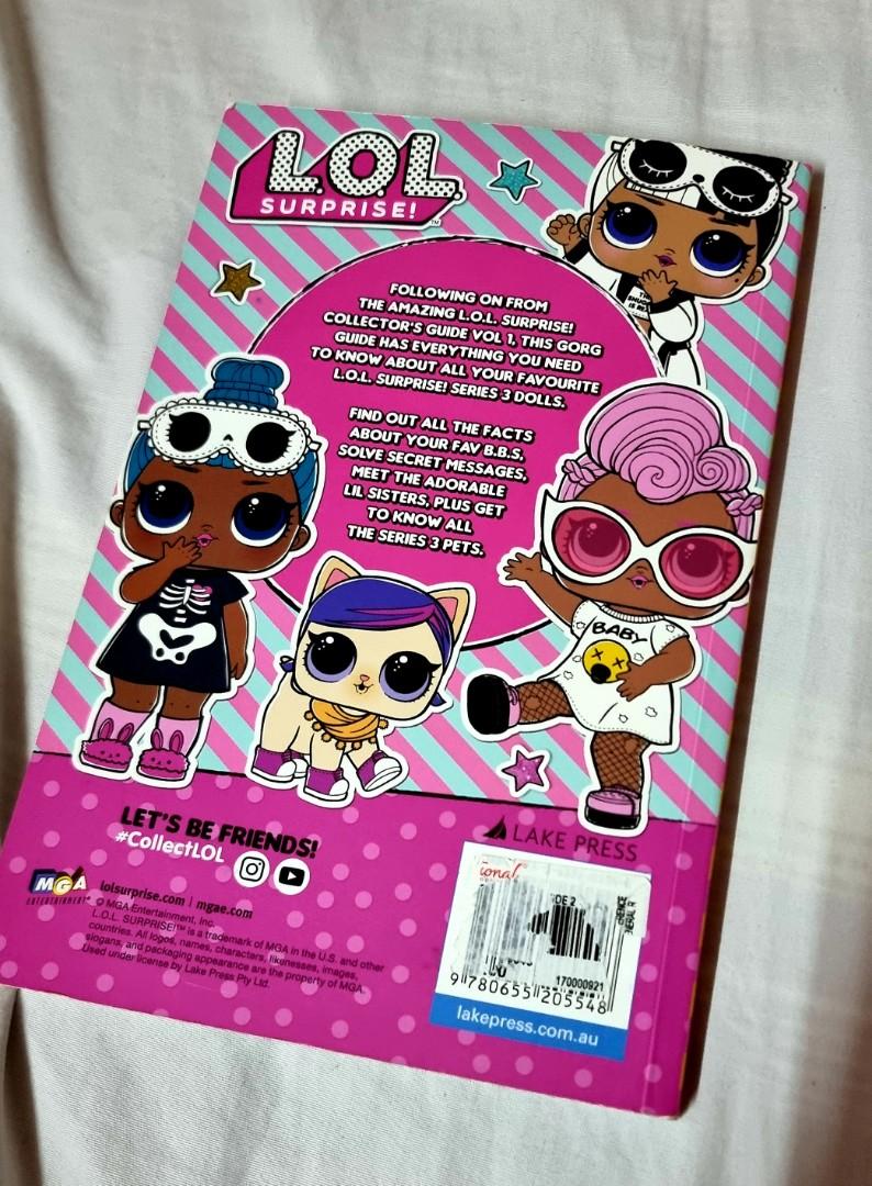LOL SURPRISE COLLECTORS GUIDE VOLUME 2 Hobbies Toys Books