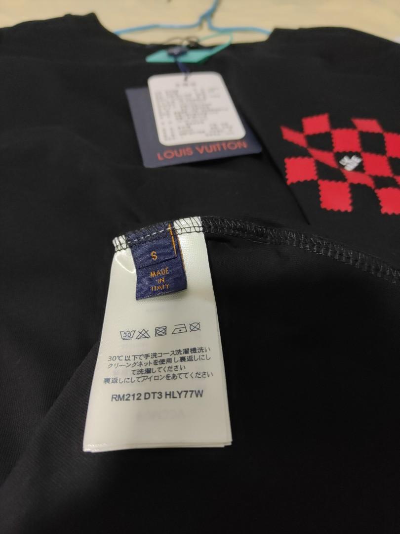 T-shirt Louis Vuitton Blue size XL International in Cotton - 37410730