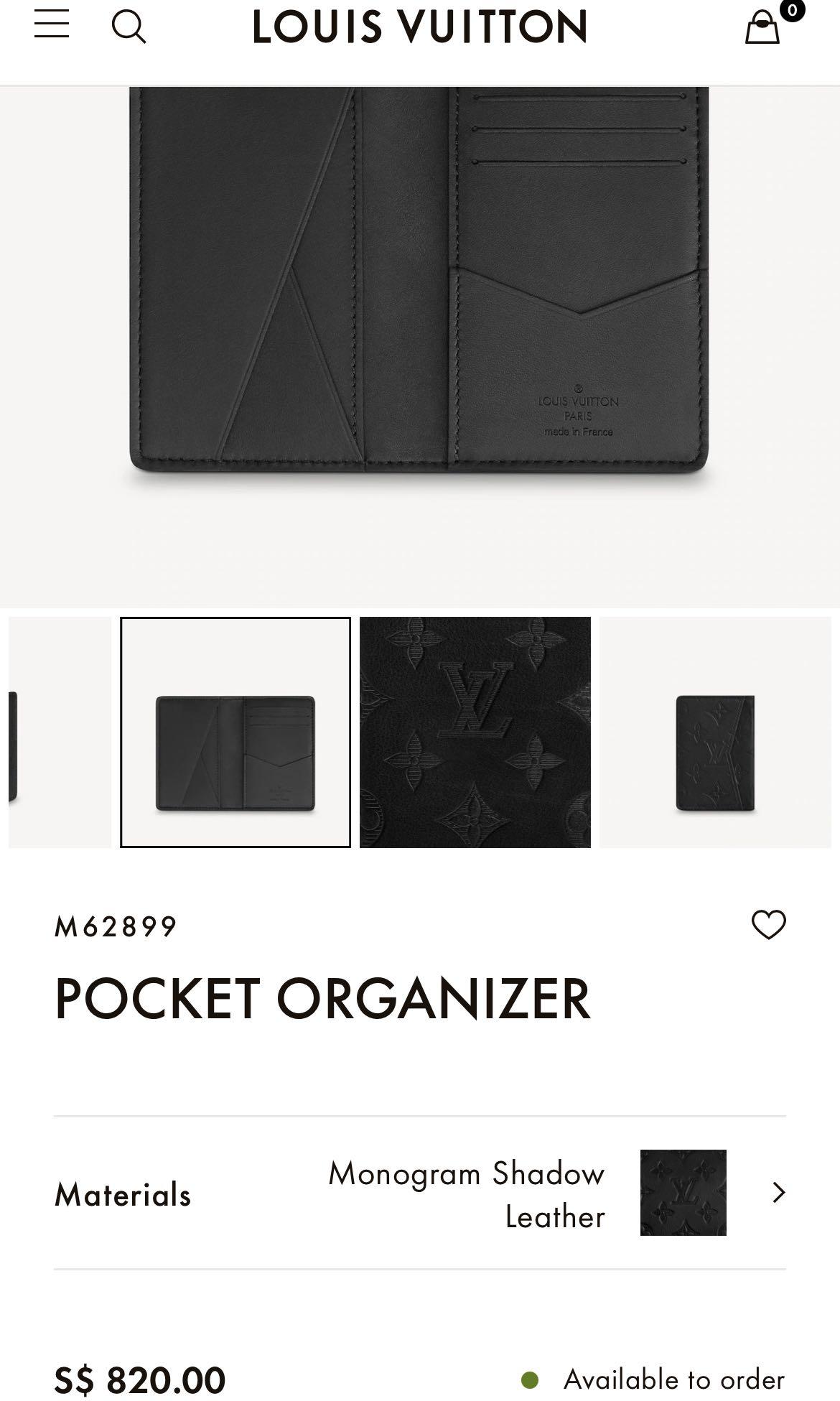Shop Louis Vuitton MONOGRAM Pocket organizer (M62899) by iRodori03