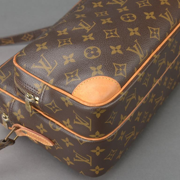 Bolso bandolera vintage Louis Vuitton Nilo M45244 marrón monograma