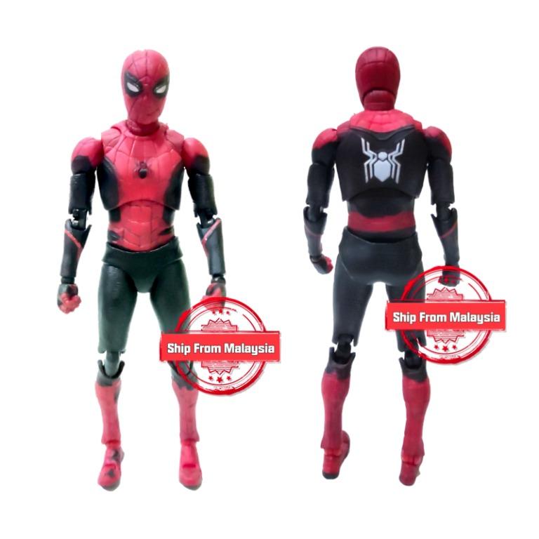 Spider man far best sale from home mafex