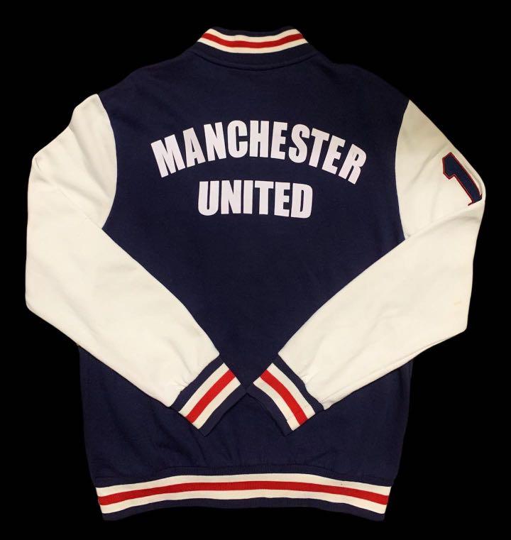 MANCHESTER UNITED VARSITY JACKET (OFFICIAL MERCHANDISE), Men's Fashion, Tops & Sets on Carousell