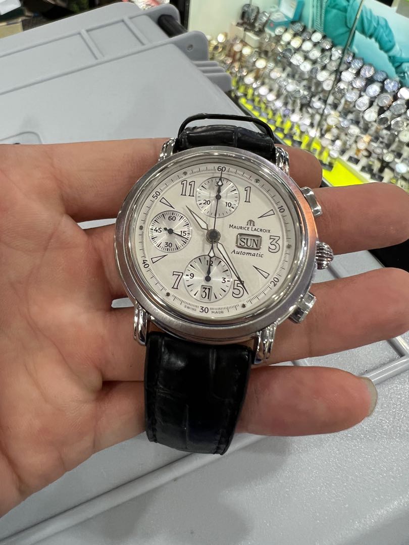 MAURICE LACROIX MASTERPIECE CRONEO SWISS MADE AUTOMATIC CHRONOGRAPH MP6318