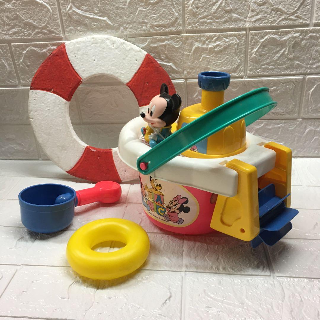 Mickey Friends Pail Bath Water Toy (Category: Infant Playtime) located in Manila. Submitted by thekidshop (Listing ID 1149360145, Image 2). Description: New with box Can be played in water Mickey parts can be moved Box has dust from storage Stored Lifesaver decor not included.