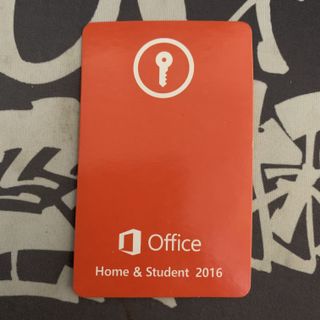 Microsoft Office 2016 家用版 Home & Student (可選中/英文) Product Key Card64233215951618110