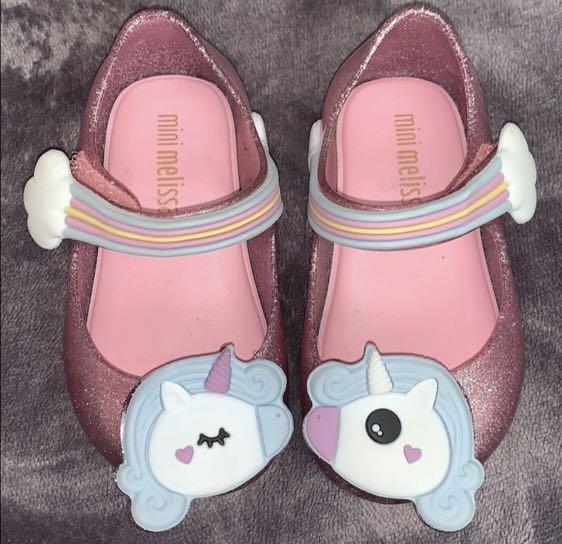 Mini melissa discount unicorn size 9