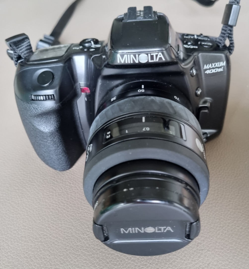 Minolta analog camera, Photography, Cameras on Carousell