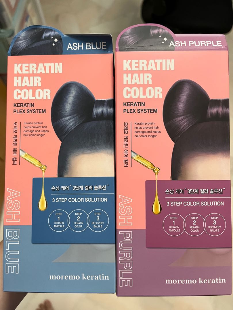 Moremo keratin Hair Colour, Beauty & Personal Care, Hair on Carousell