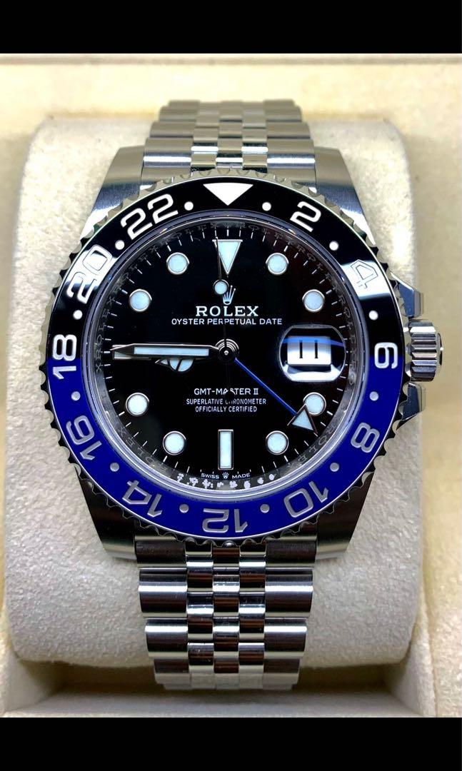 batman rolex jubilee bracelet
