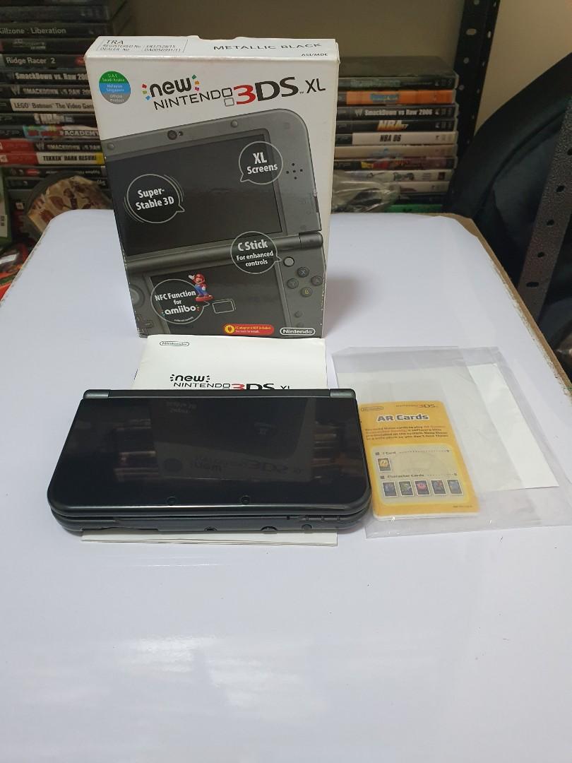 New Nintendo 3ds Xl (Category: Nintendo) located in Quezon City. Submitted by itemsforadoption (Listing ID 1149363750, Image 1). Description: Rfs: Its 2022! Happy New Year everyone. Now is a time to be joyous and declutter. And I'm doing just that this season. Item Description: 3ds is in good working condition. Comes with pen, box, ar cards. Has some very minor cosmetic marks on the screen but not really noticeable when playing. Does not come wit