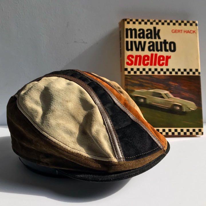 Co Leather Craft Flat Cap messenger 