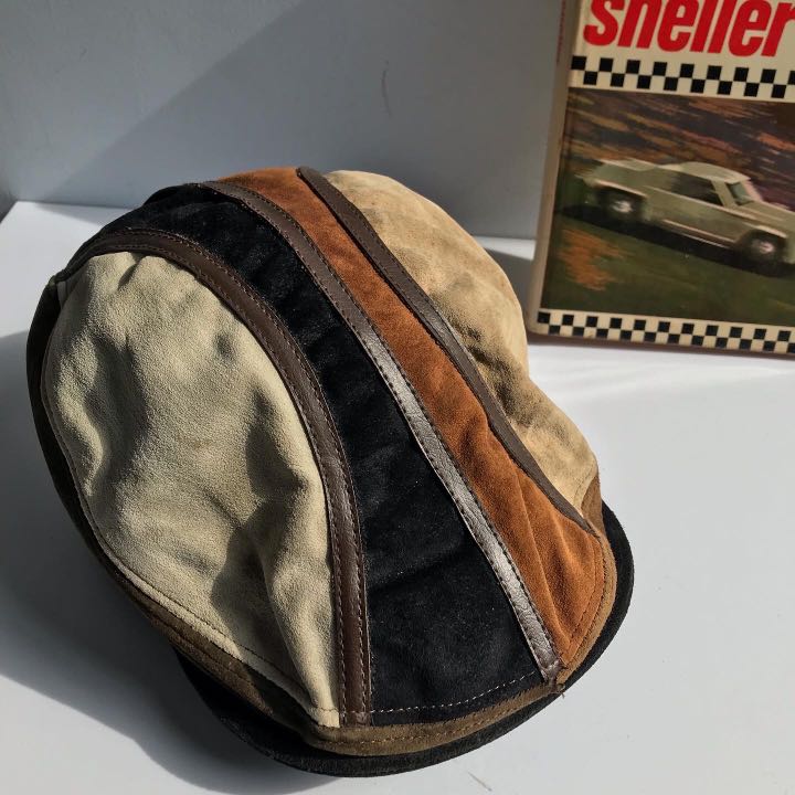 Co Leather Craft Flat Cap messenger 