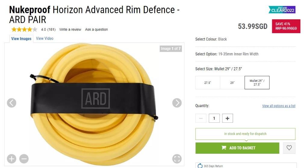 Nukeproof rim defence shop