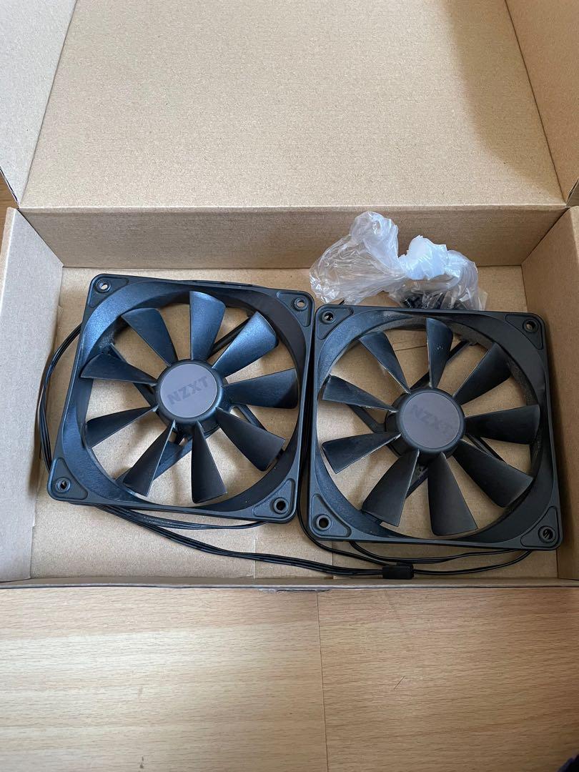 NZXT H200i w Stock fans, Computers & Tech, Parts & Accessories, Computer Parts on Carousell