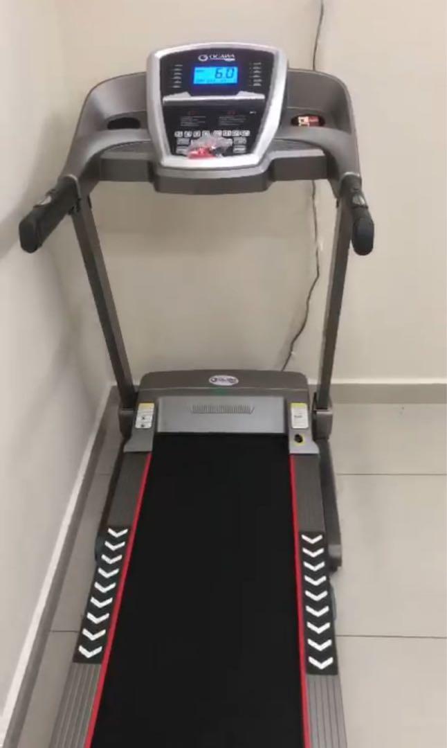 OGAWA treadmill with hydraulic platform