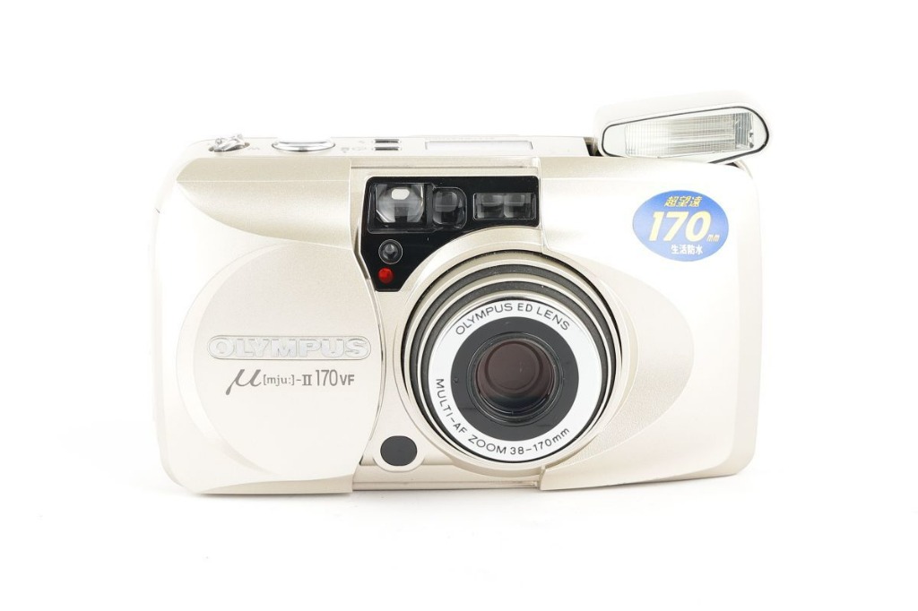 OLYMPUS μ [mju:]-II 170 VF AF 小型相機, 攝影器材, 相機- Carousell