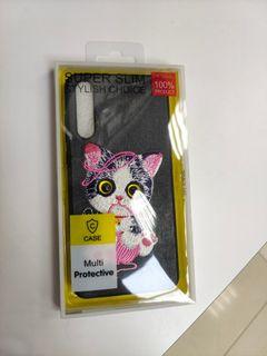 華為p20pro貓咪牛仔殼